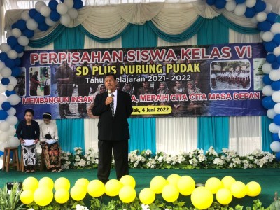 Sambutan Kepsek SD Plus Murung Pudak